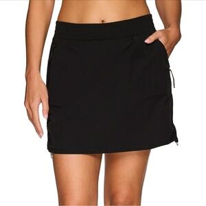 Avalanche Black Athletic Skort